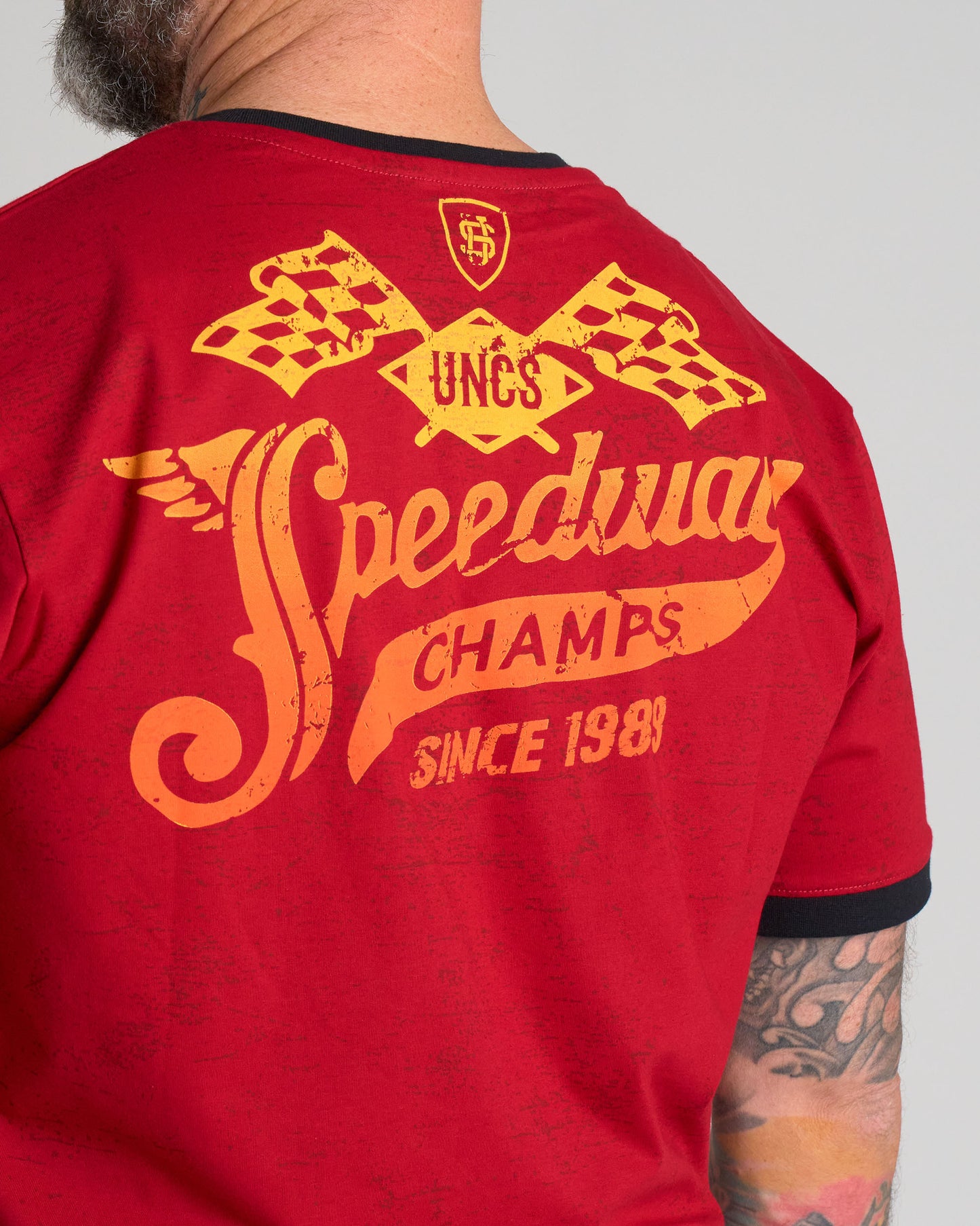 Férfi póló SPEEDWAY RED