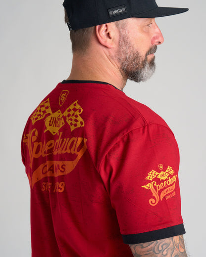 Férfi póló SPEEDWAY RED