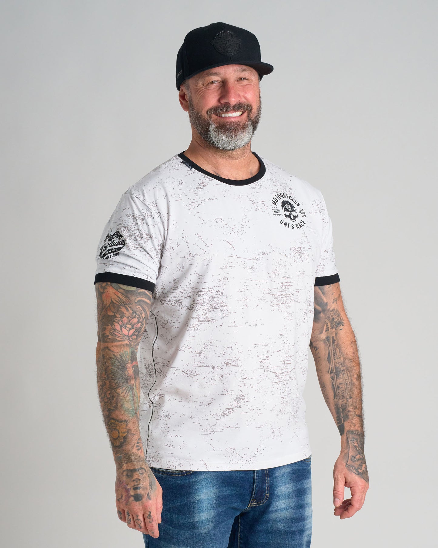 Férfi póló SPEEDWAY WHITE