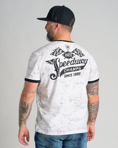 Férfi póló SPEEDWAY WHITE