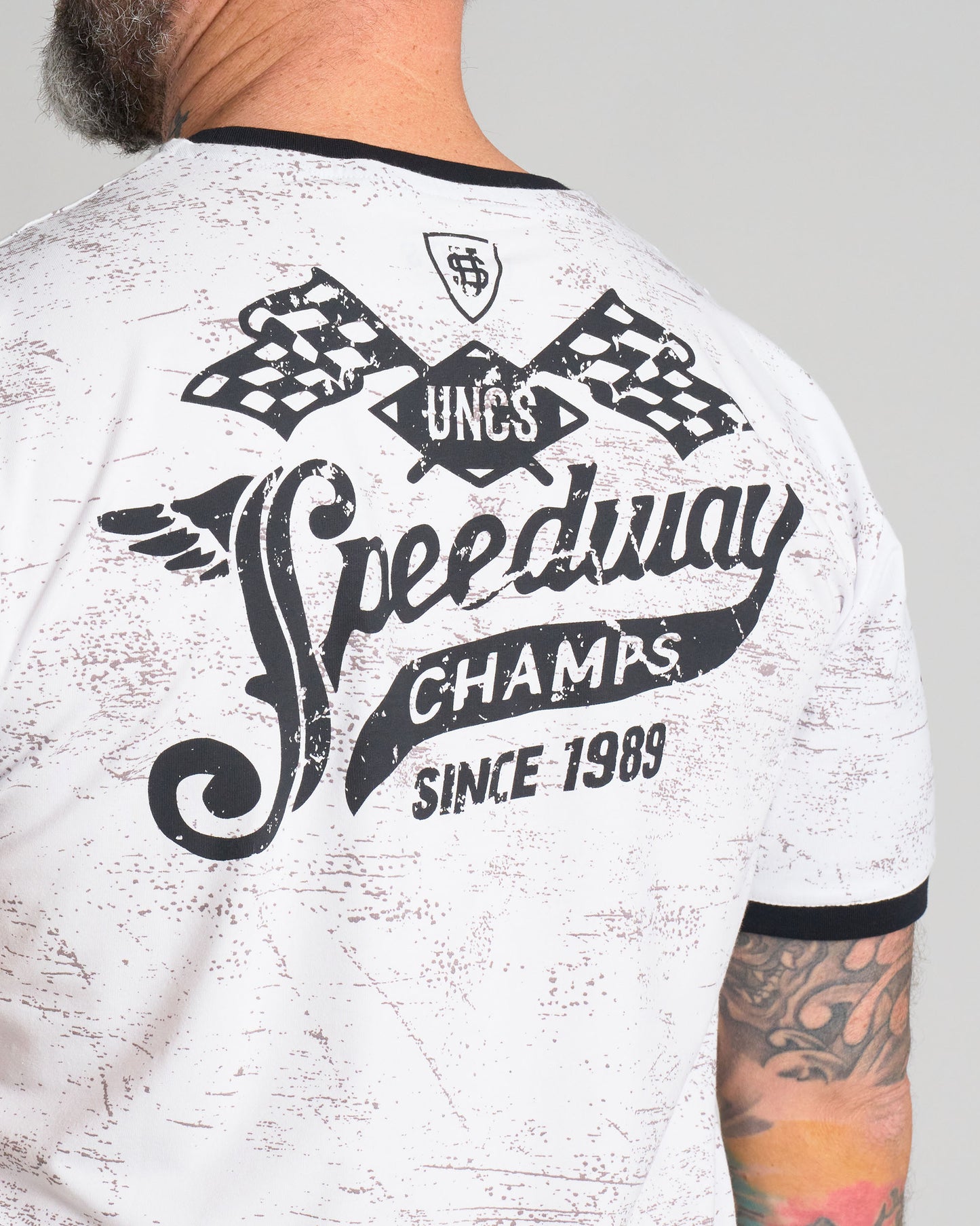 Férfi póló SPEEDWAY WHITE
