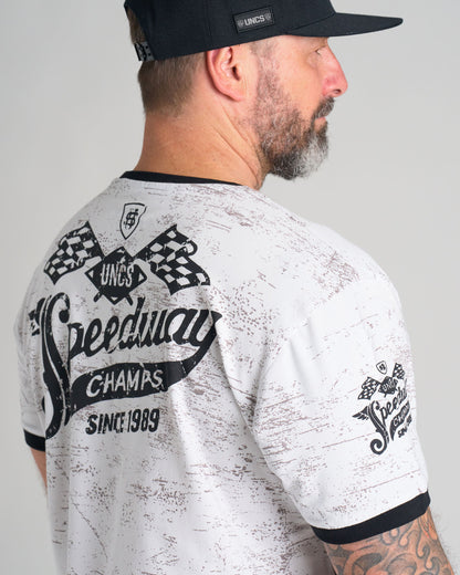 Férfi póló SPEEDWAY WHITE