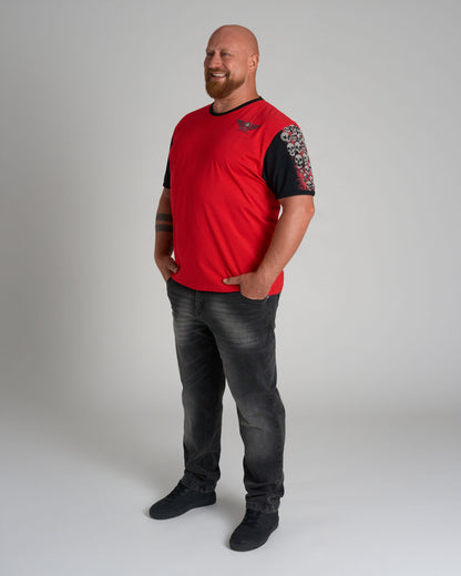 Férfi póló MALLORY IV RED