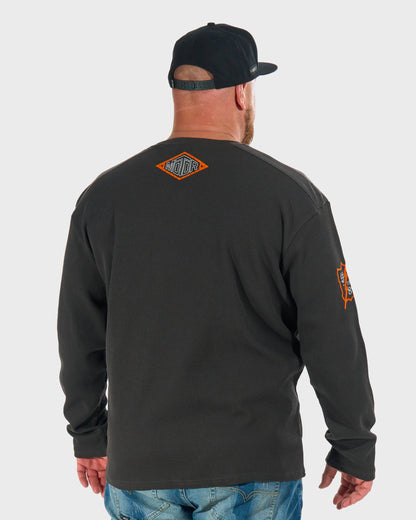 Férfi póló BROOKS III LS ASPHALT