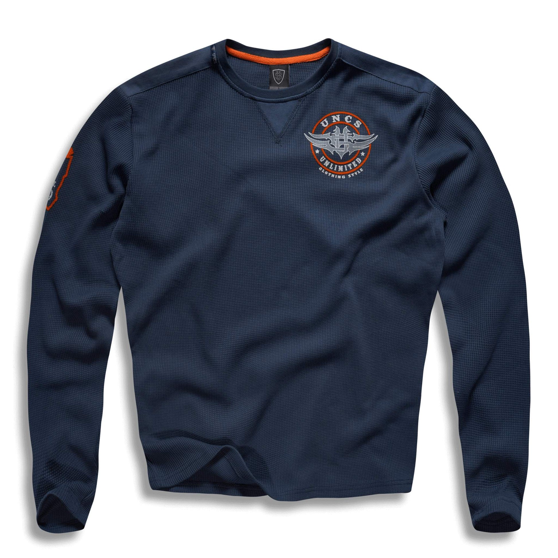 Férfi póló BROOKS II LS NAVY