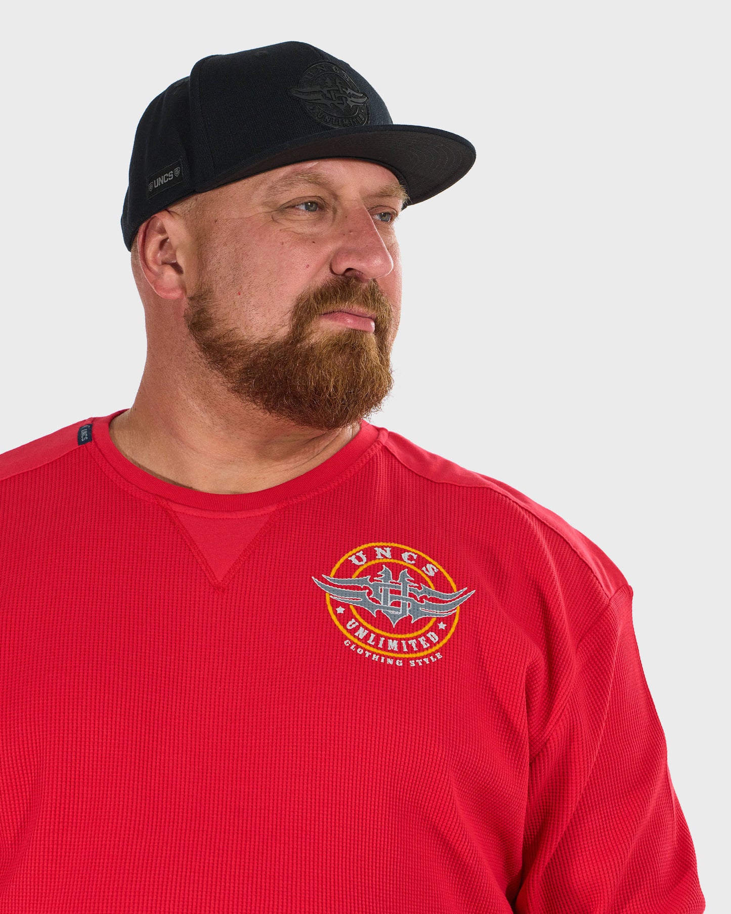 Férfi póló BROOKS III LS RED