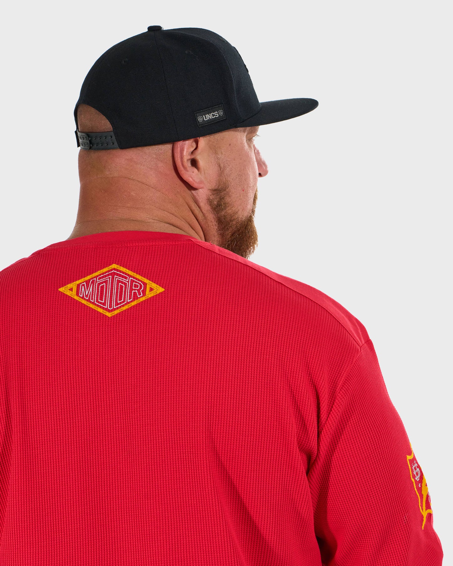 Férfi póló BROOKS III LS RED