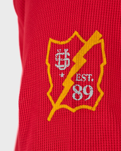 Férfi póló BROOKS III LS RED