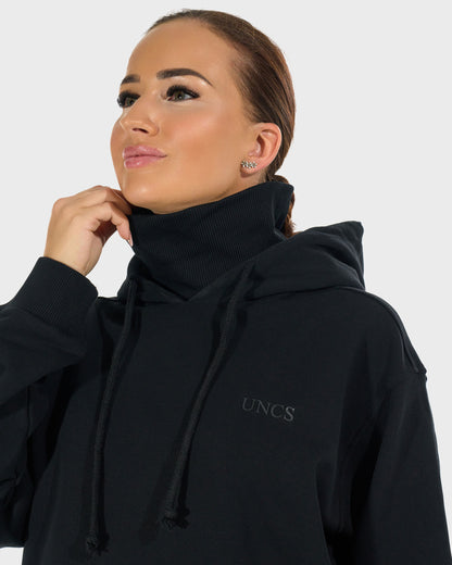 Női pulóver BELLA BLACK BLACK