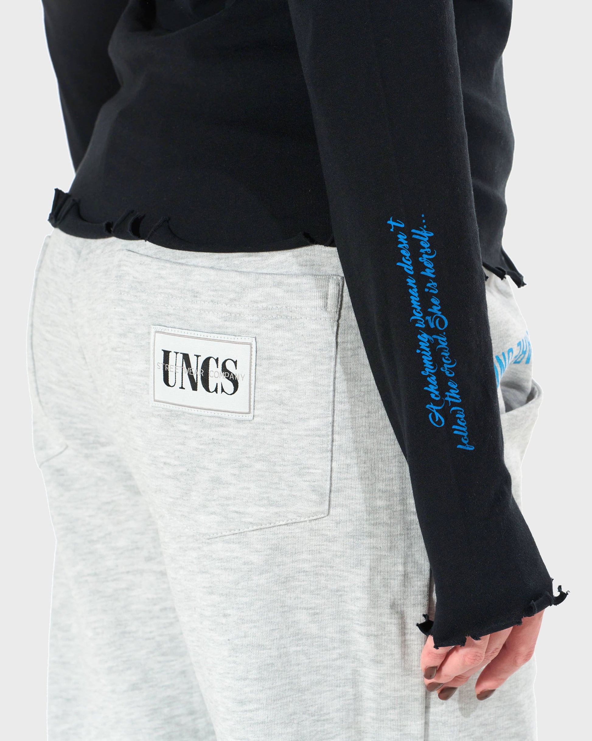 Női póló CLAUDIE LS BLACK BLACK