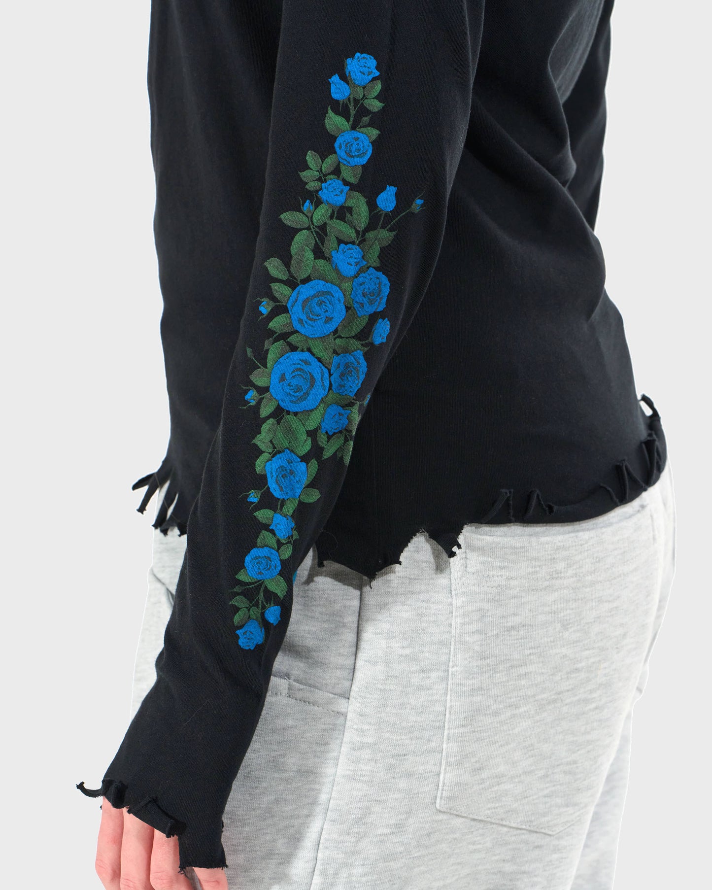 Női póló CLAUDIE LS BLACK BLACK