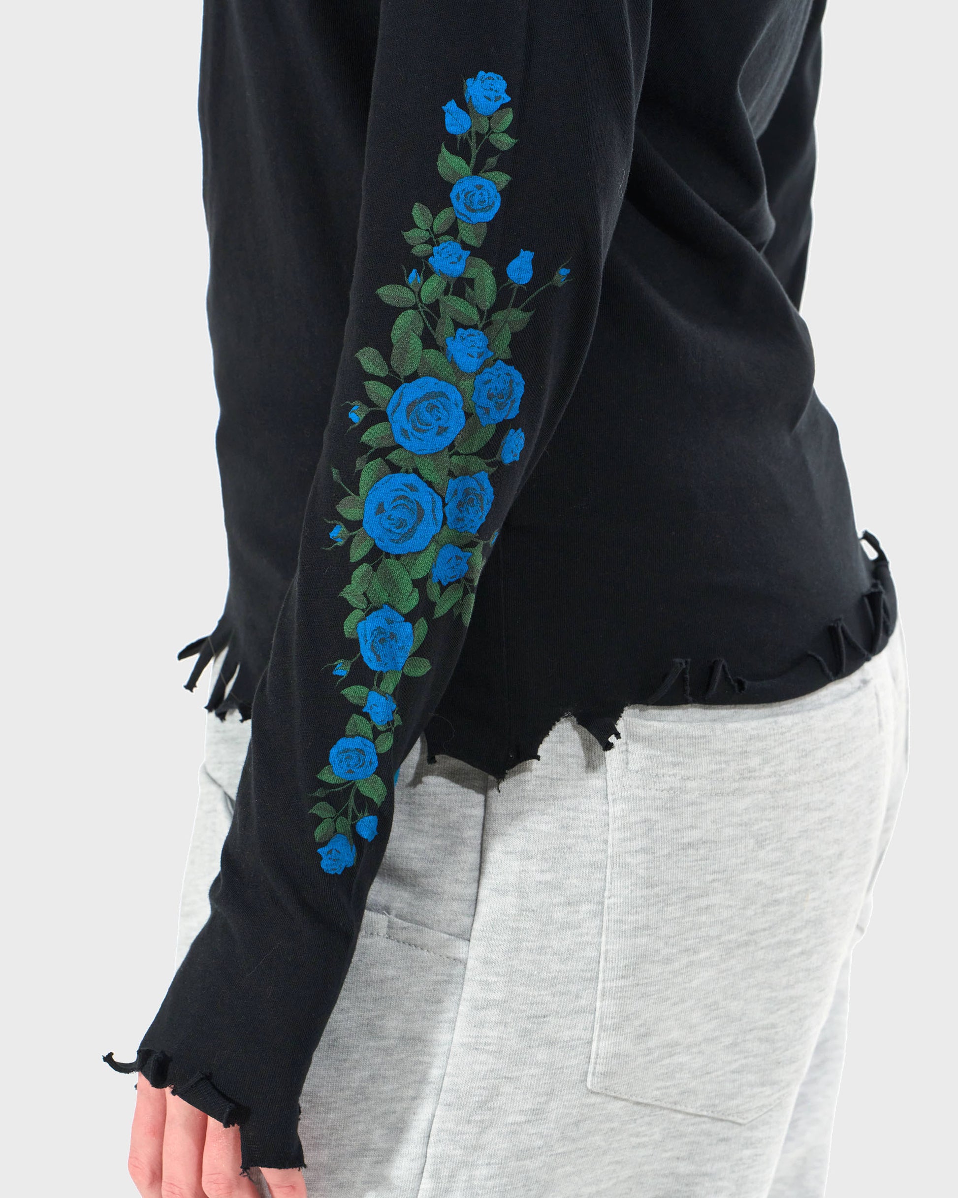 Női póló CLAUDIE LS BLACK BLACK