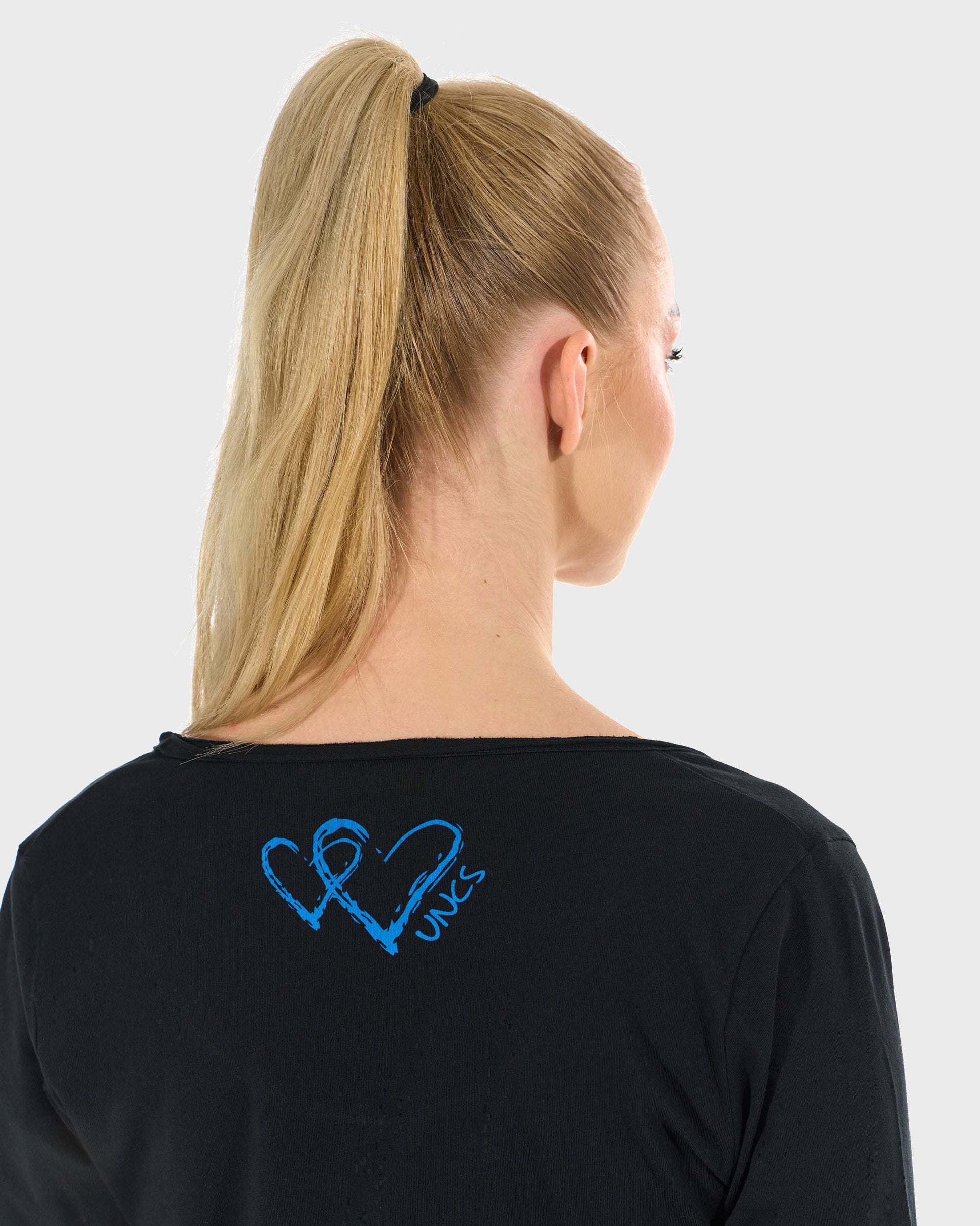 Női póló CLAUDIE LS BLACK BLACK