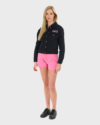 Női dzseki CYNTHIA BLACK DENIM