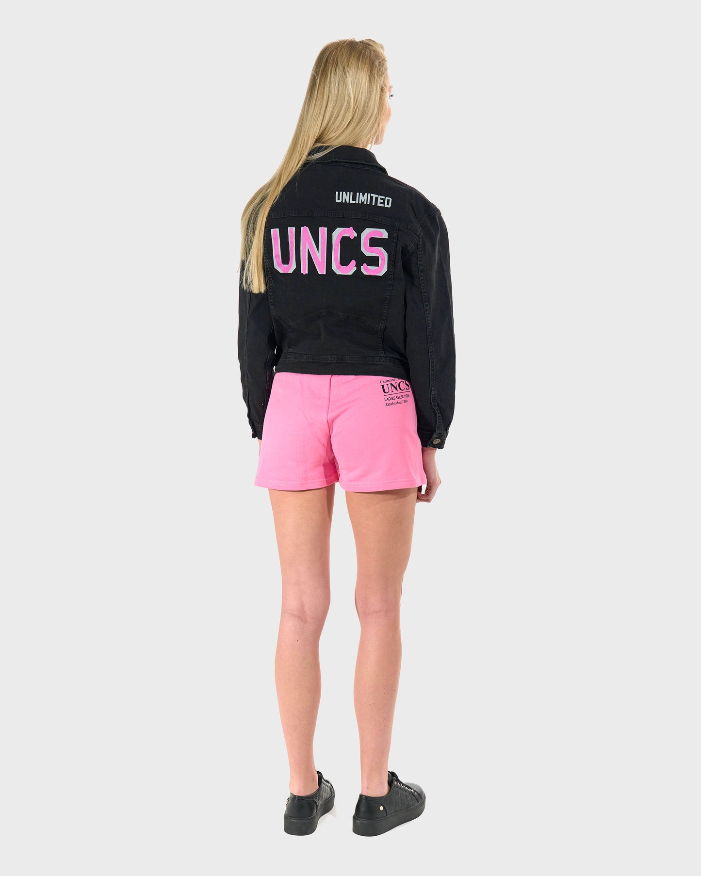 Női dzseki CYNTHIA BLACK DENIM