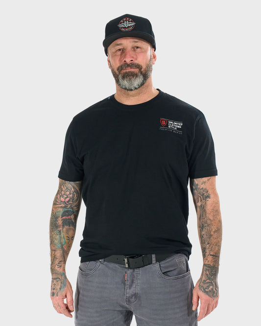 Férfi póló JOSH BLACK