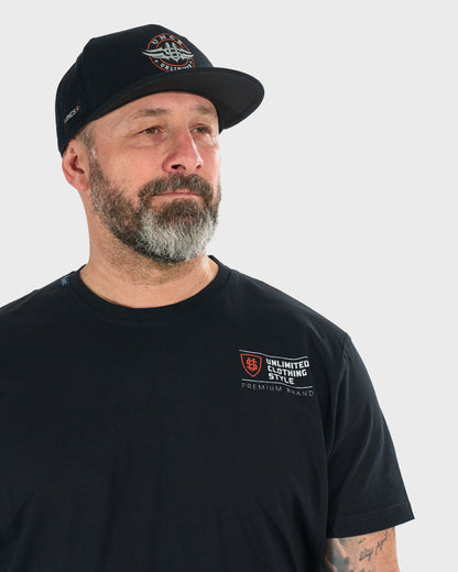 Férfi póló JOSH BLACK