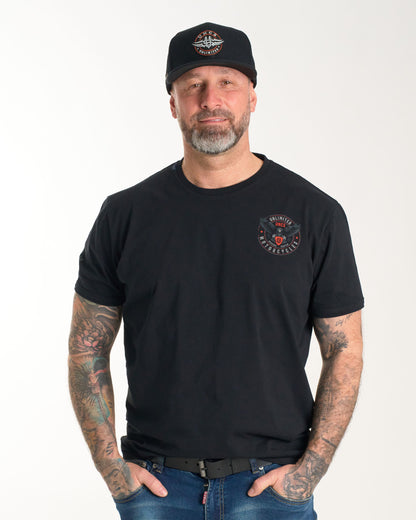 Férfi póló EAGLE III BLACK