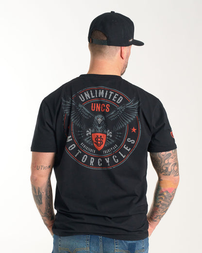 Férfi póló EAGLE III BLACK