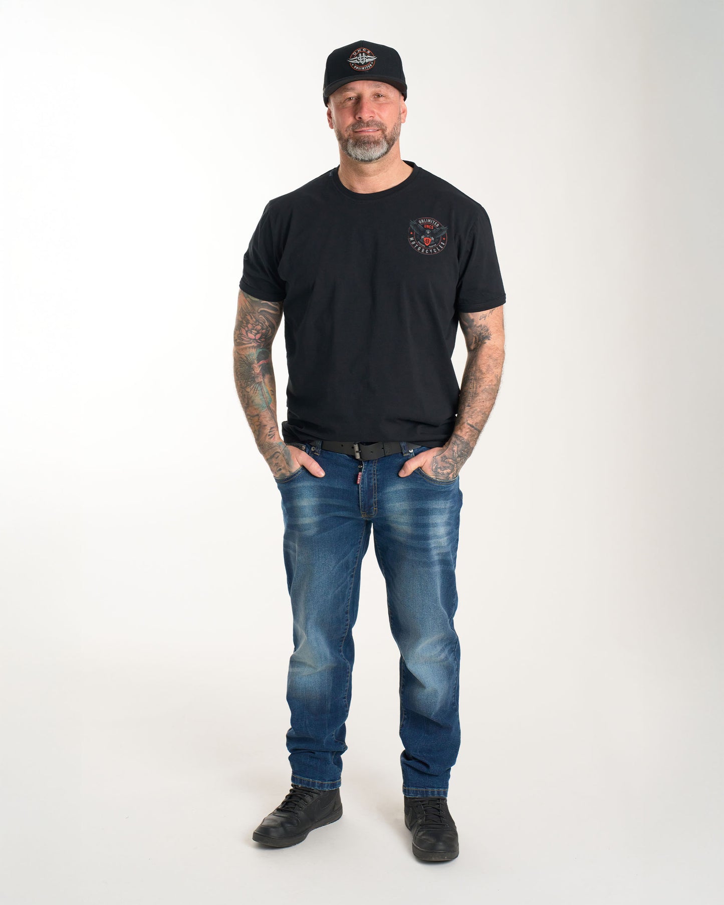 Férfi póló EAGLE III BLACK