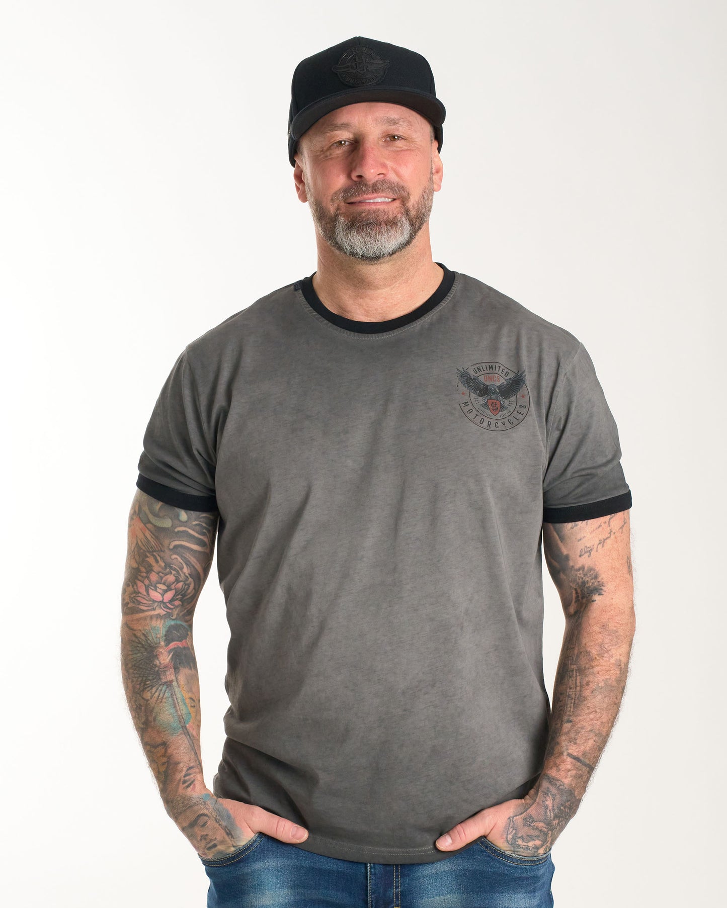 Férfi póló EAGLE III GREY