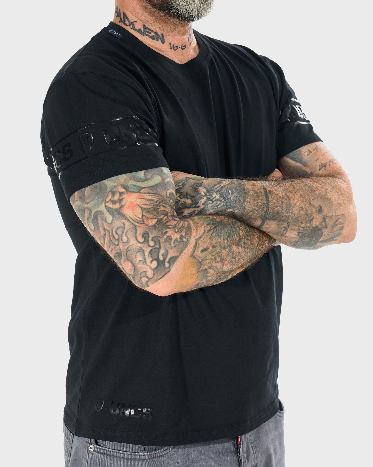 Férfi póló BRADY II BLACK/BLACK