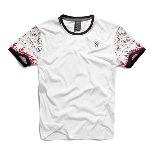 Férfi póló FLAME WHITE