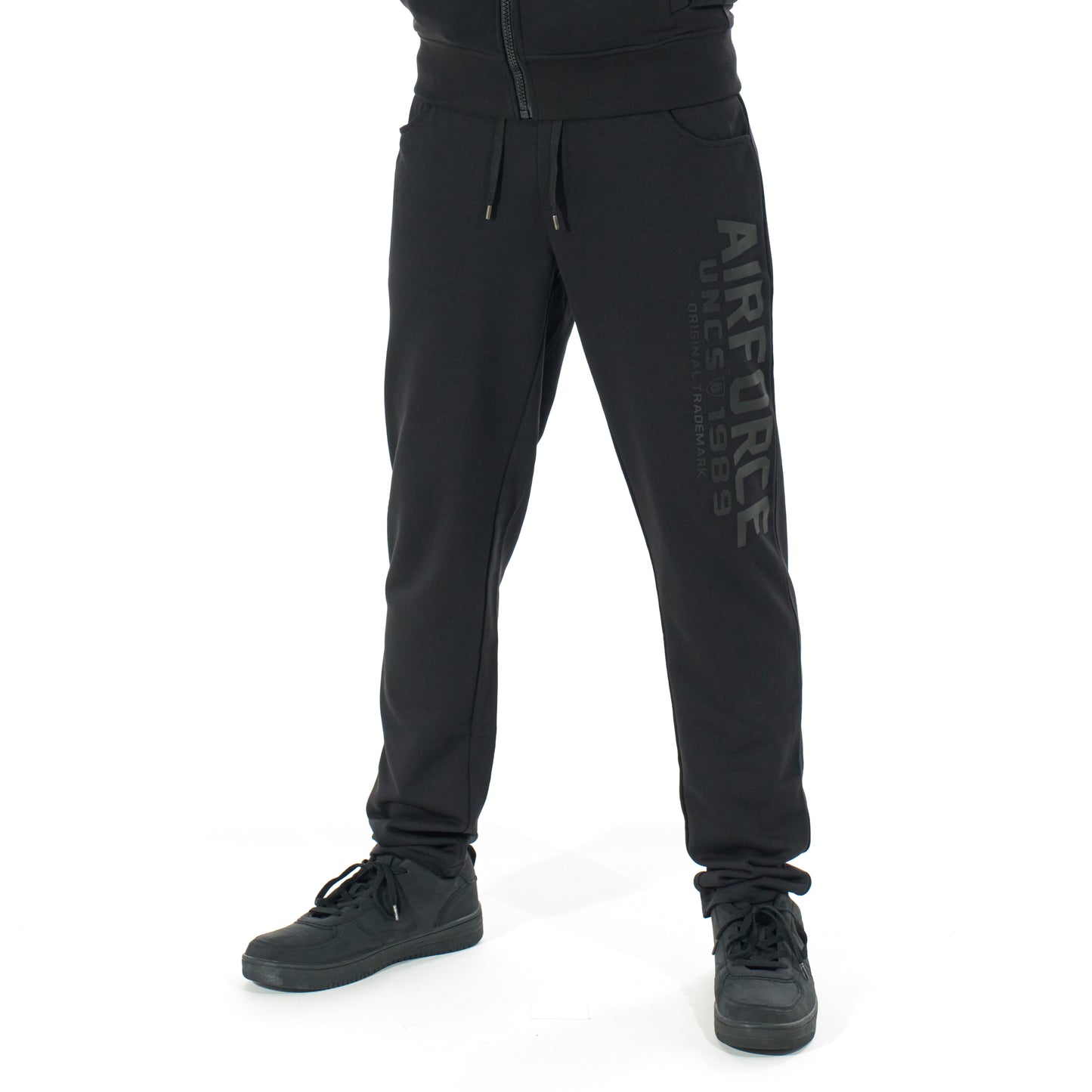 Férfi melegítőnadrág AIRFORCE IV BLACK