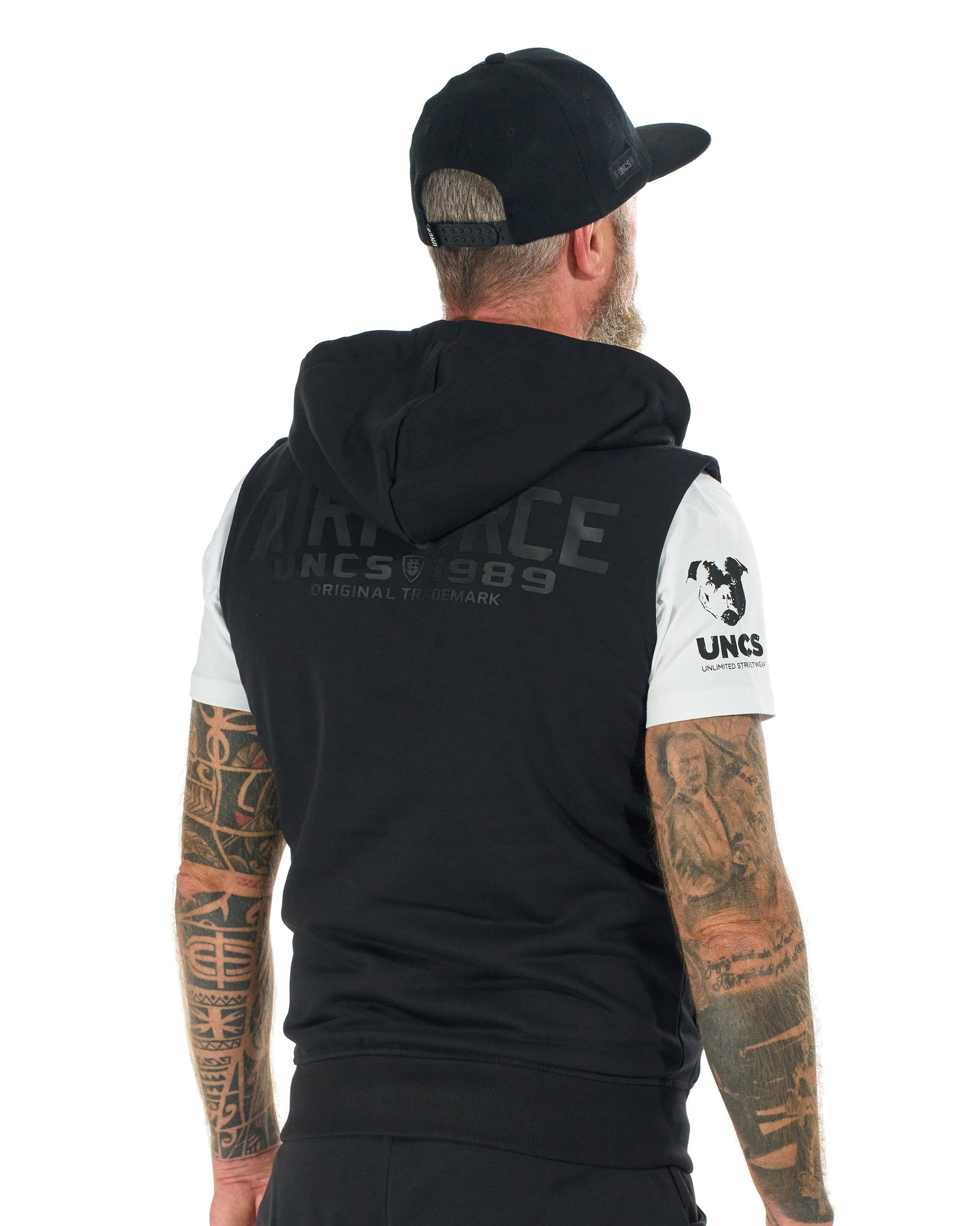 Férfi mellény AIRFORCE IV BLACK