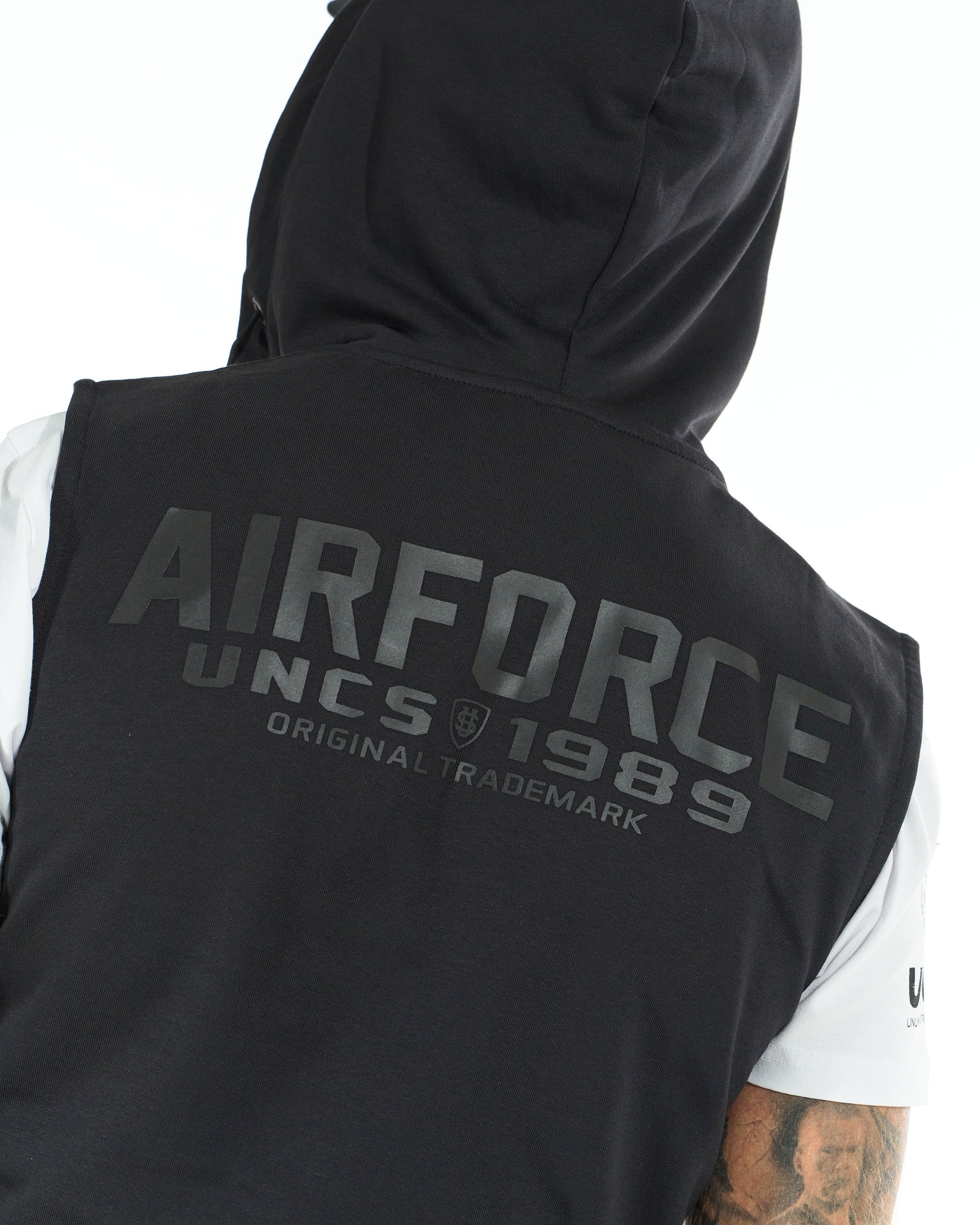 Férfi mellény AIRFORCE IV BLACK
