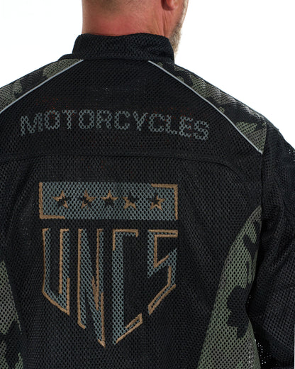 Férfi dzseki MOTORCYCLE (WITH PRINT) BLACK BLACK
