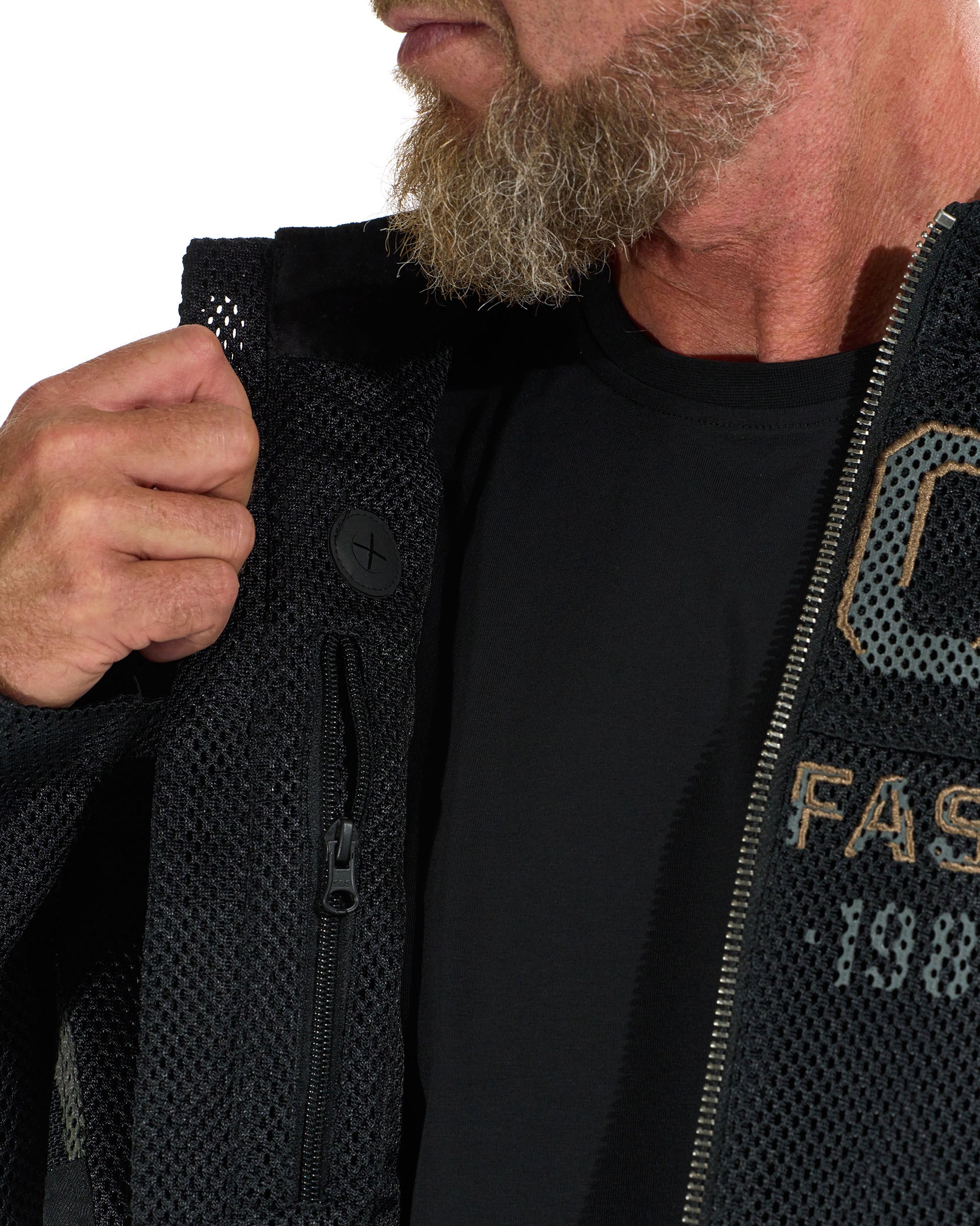 Férfi dzseki MOTORCYCLE (WITH PRINT) BLACK BLACK