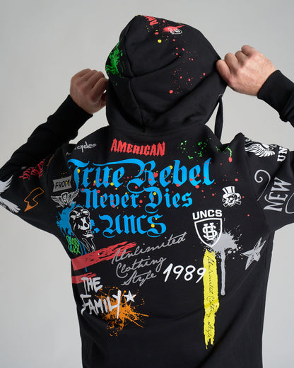 Férfi melegítőfelső FREEDOM BLACK