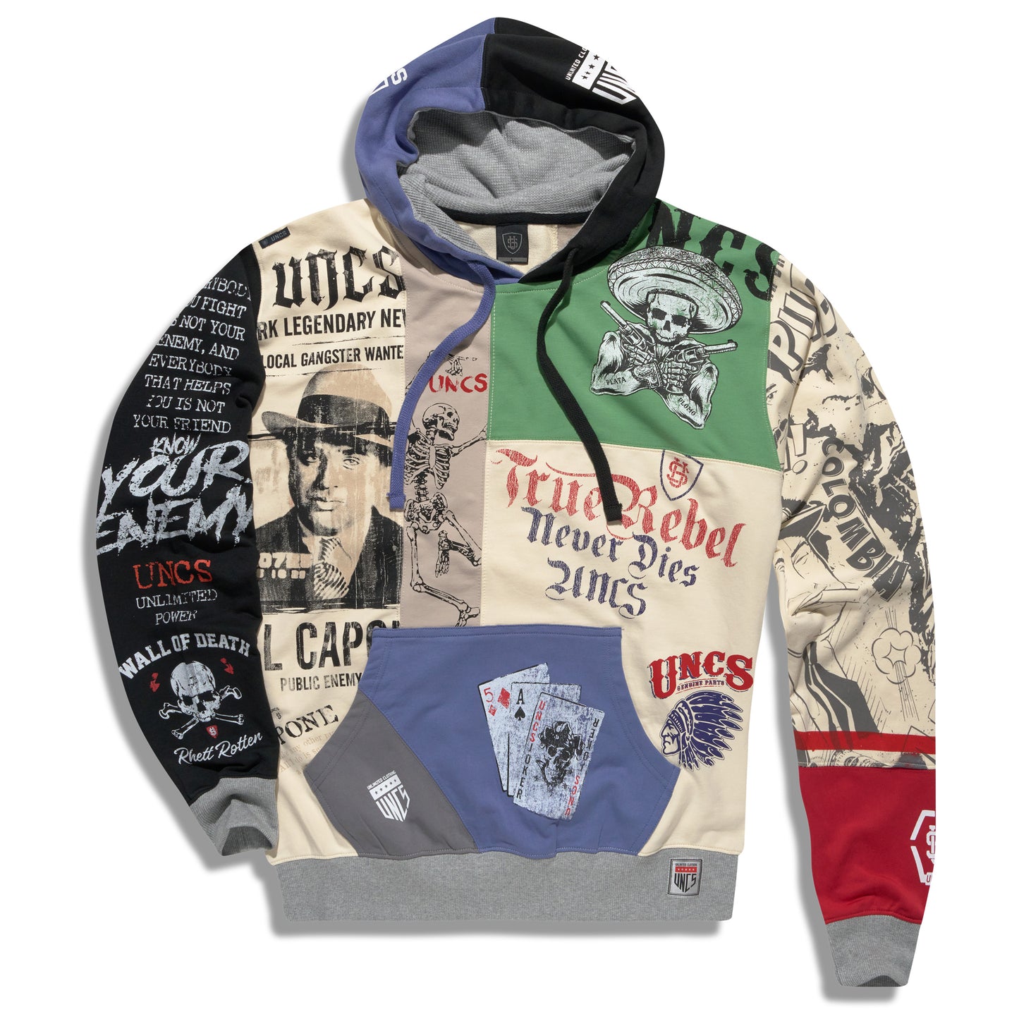 Férfi melegítőfelső UNLIMITED GREY