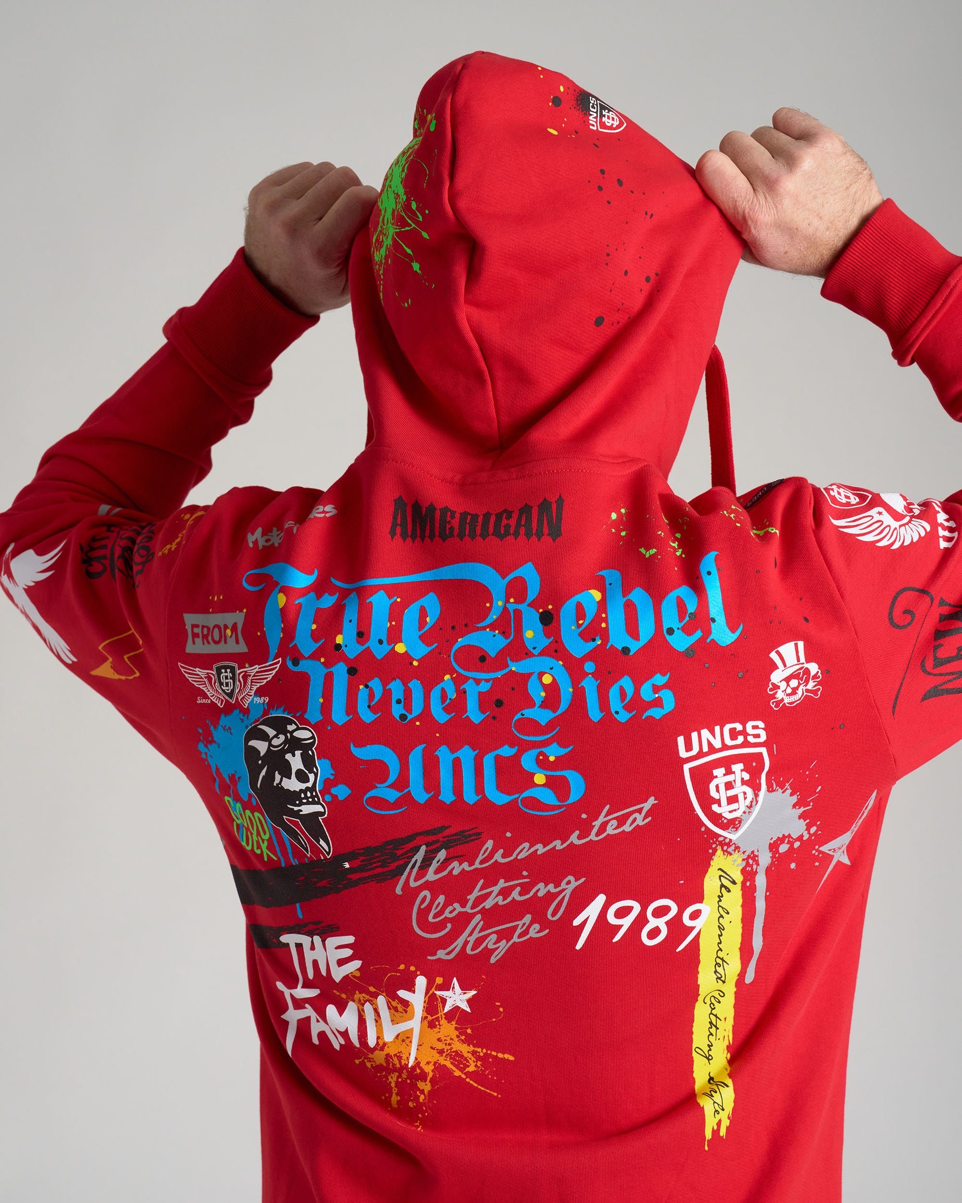 Férfi melegítőfelső FREEDOM RED