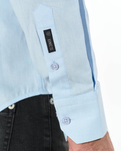 Férfi ing MONROE II BLUE