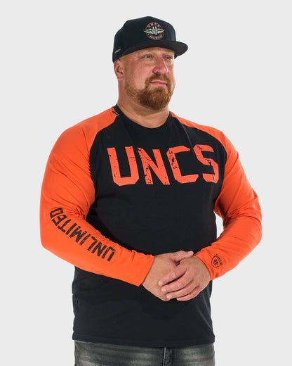 Férfi póló UNLIMITED II LS BLACK