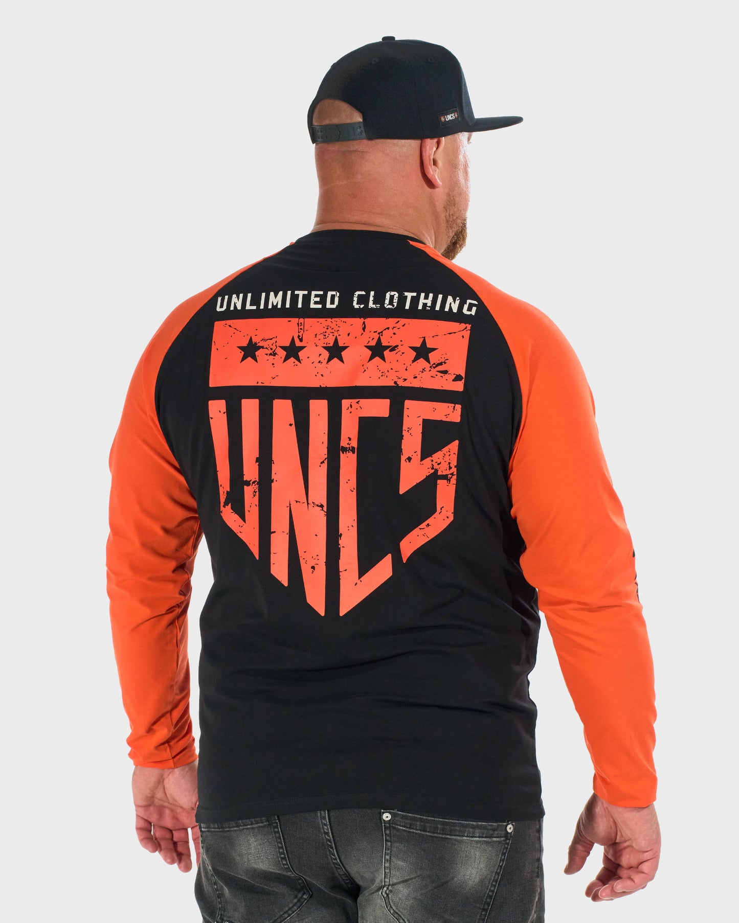 Férfi póló UNLIMITED II LS BLACK