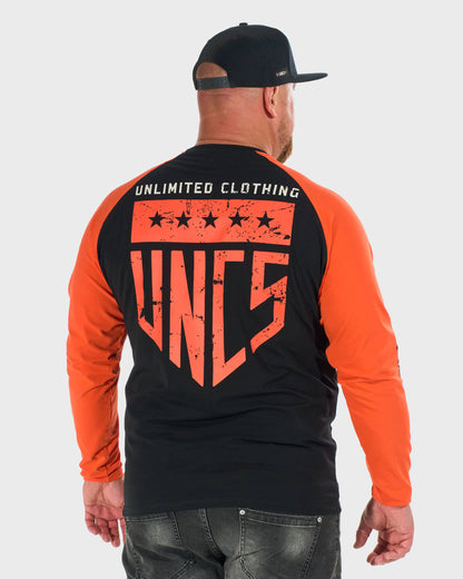 Férfi póló UNLIMITED II LS BLACK