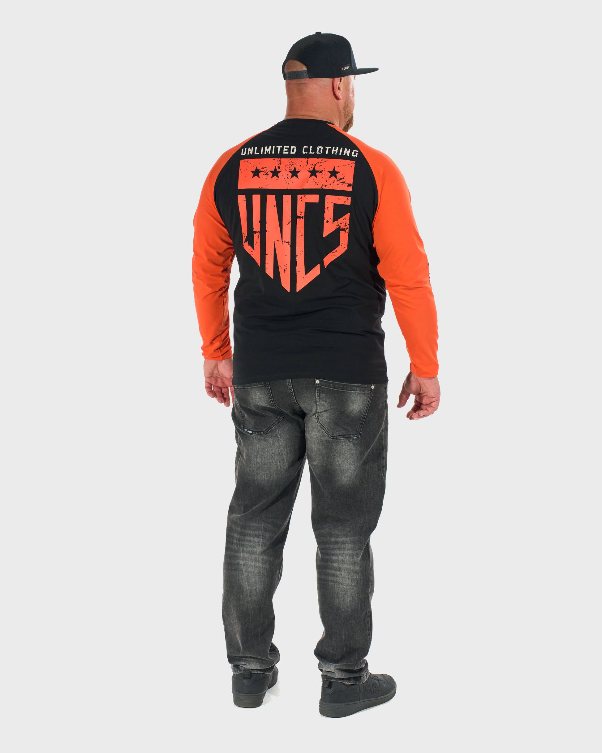 Férfi póló UNLIMITED II LS BLACK