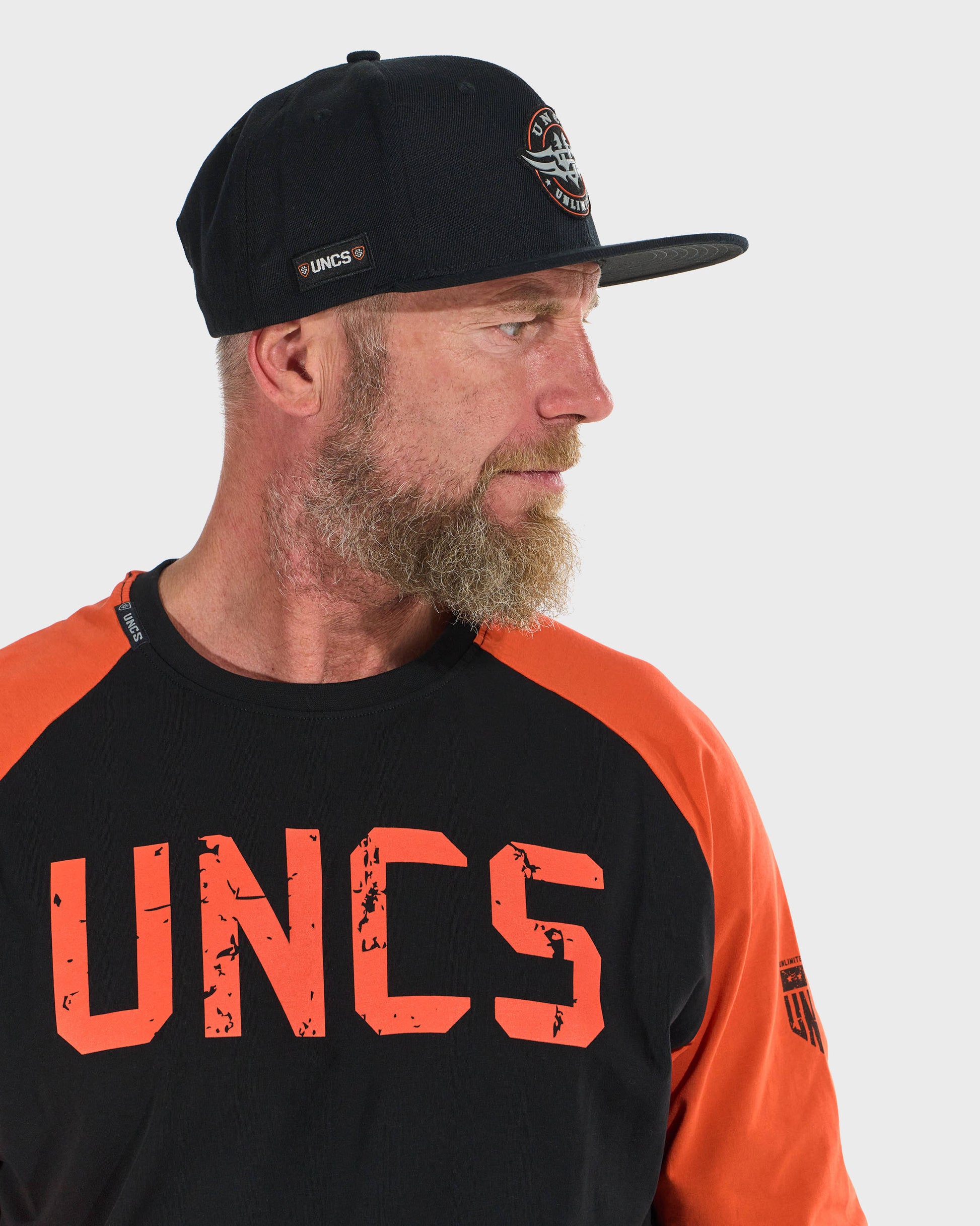 Férfi póló UNLIMITED II LS BLACK