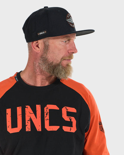 Férfi póló UNLIMITED II LS BLACK