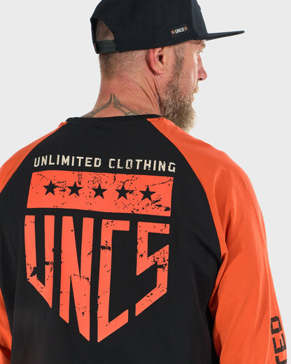 Férfi póló UNLIMITED II LS BLACK