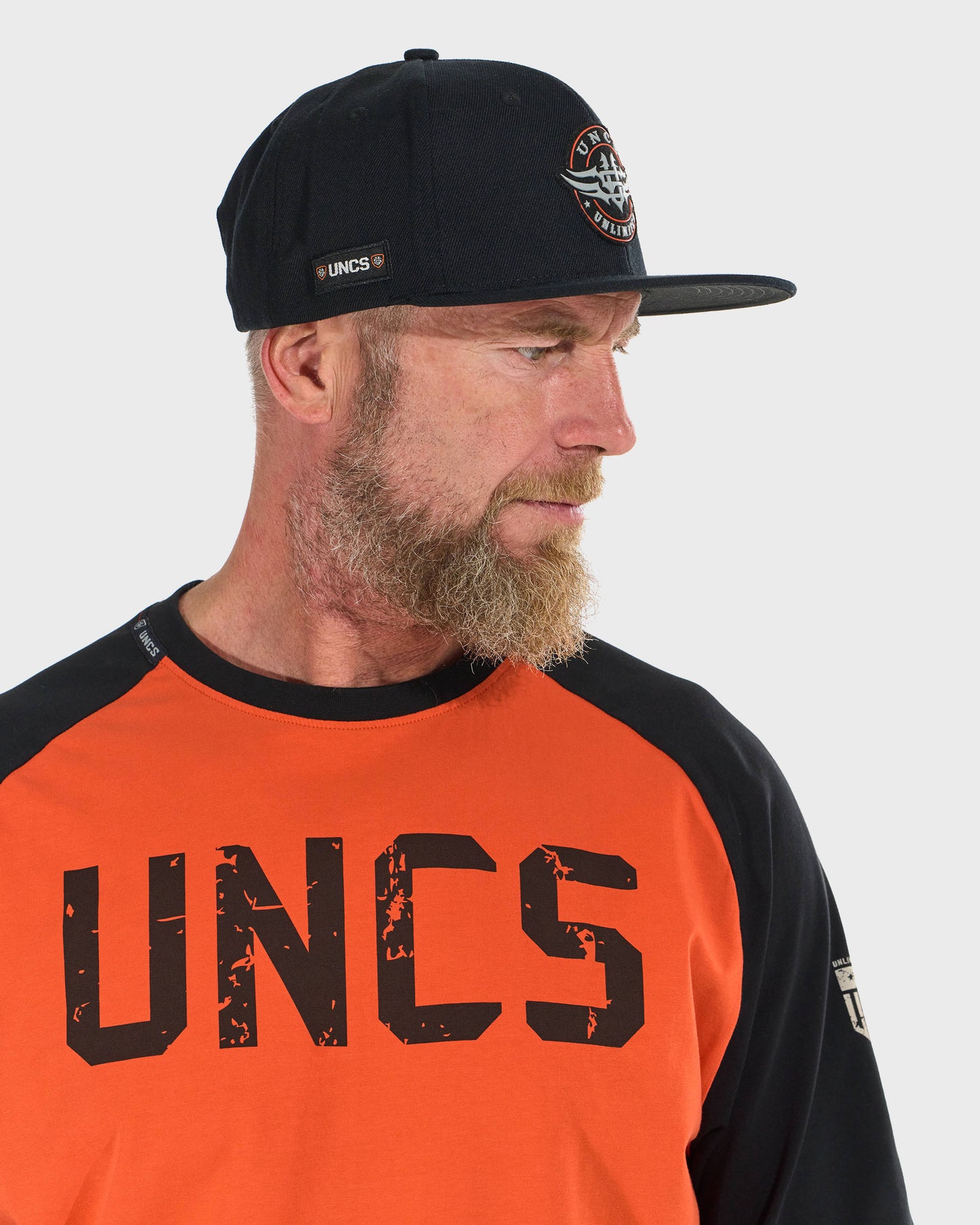 Férfi póló UNLIMITED II LS ORANGE