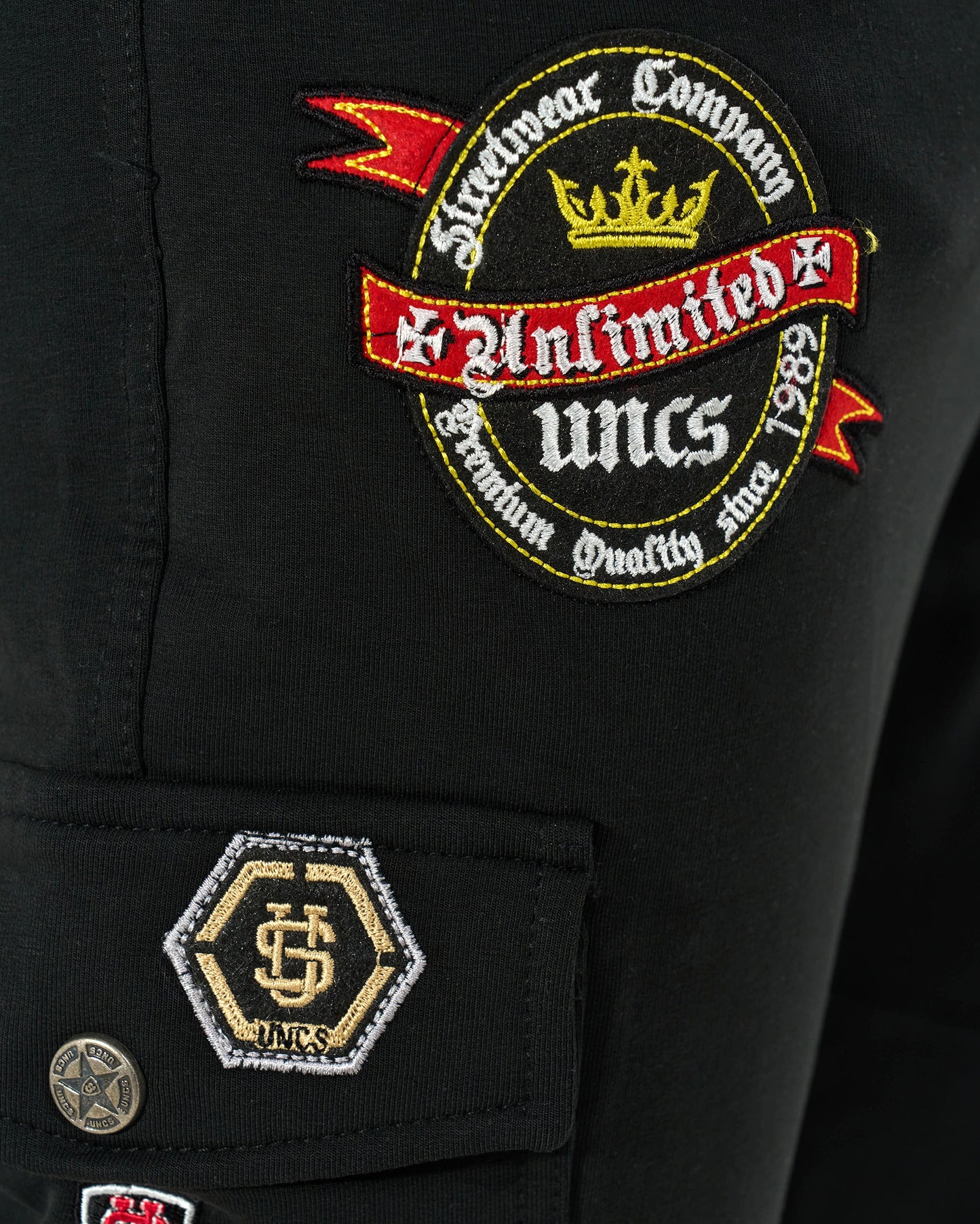 Férfi melegítőnadrág UNLIMITED II BLACK