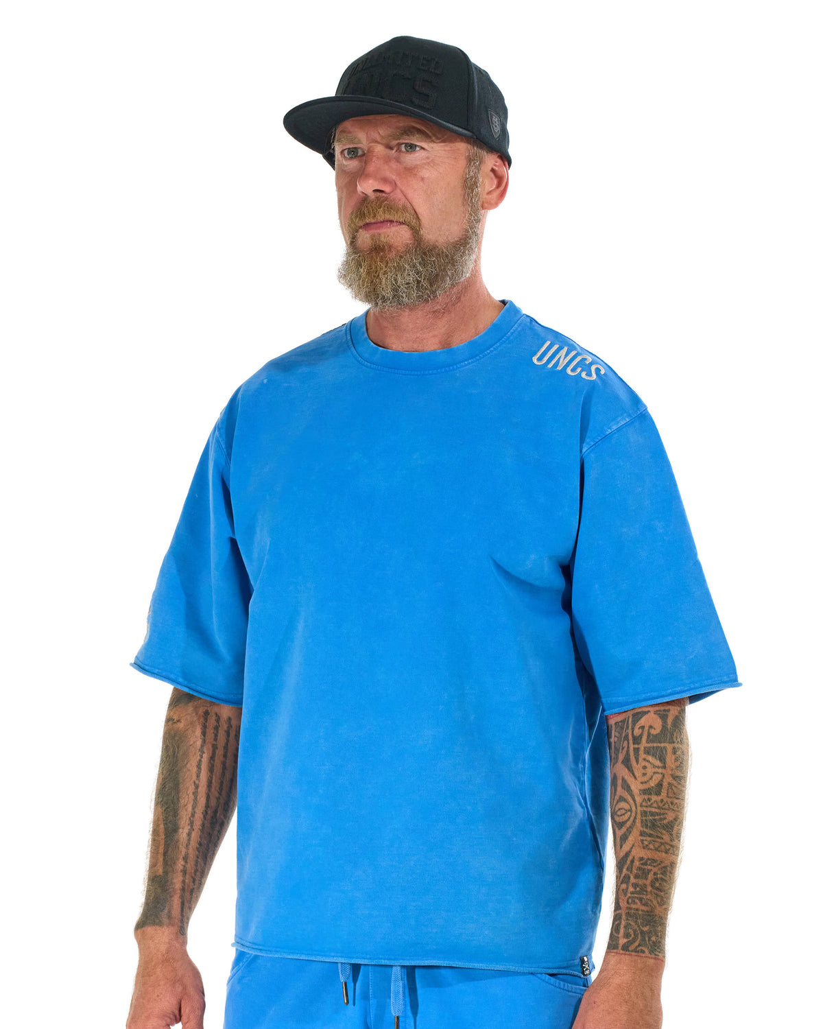 Férfi póló RALPH (OVERSIZE) BLUE
