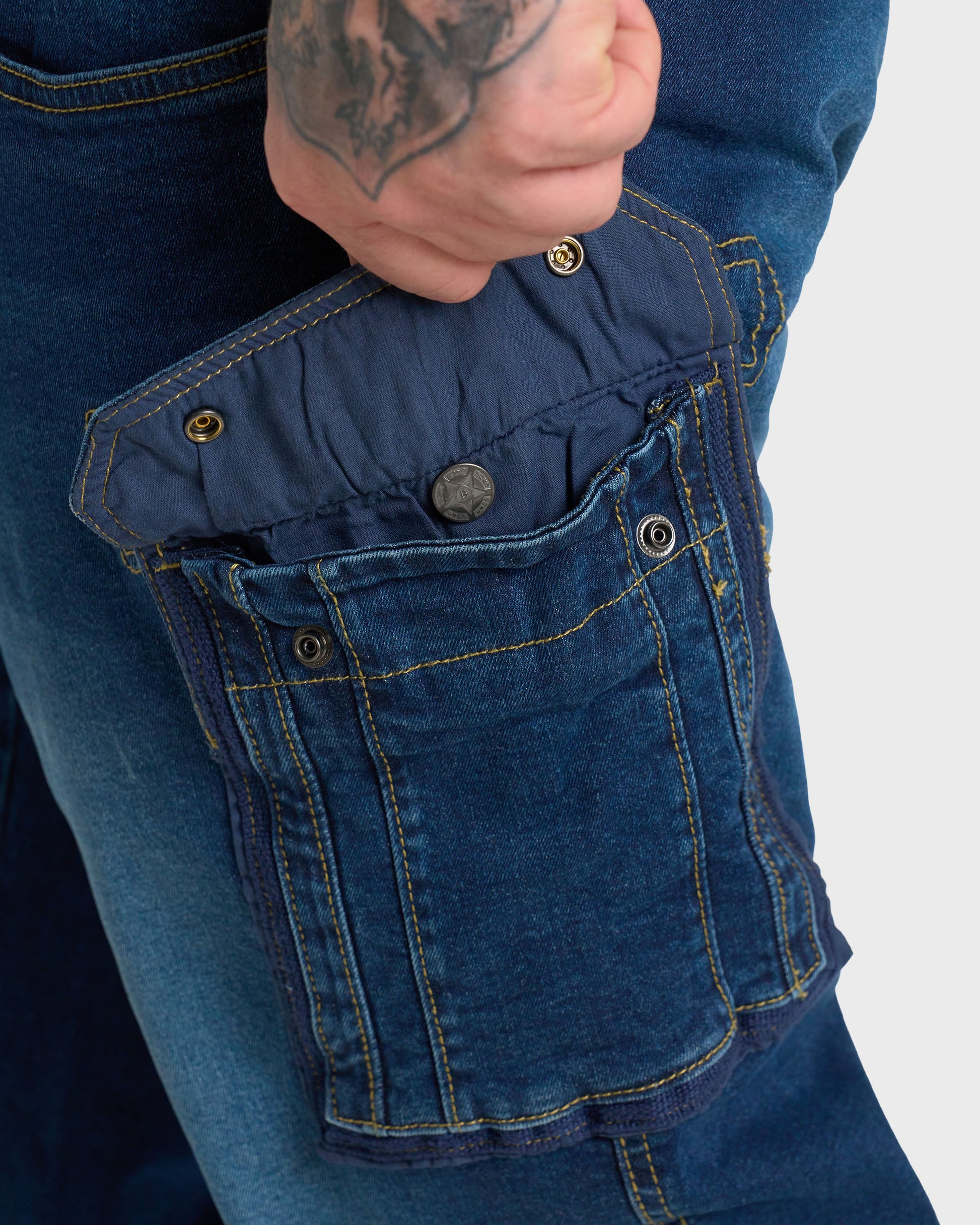 Férfi nadrág SCOTT II DARK BLUE