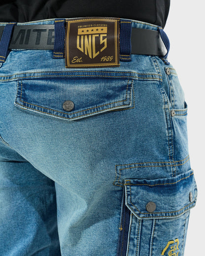 Férfi nadrág SCOTT II LIGHT BLUE