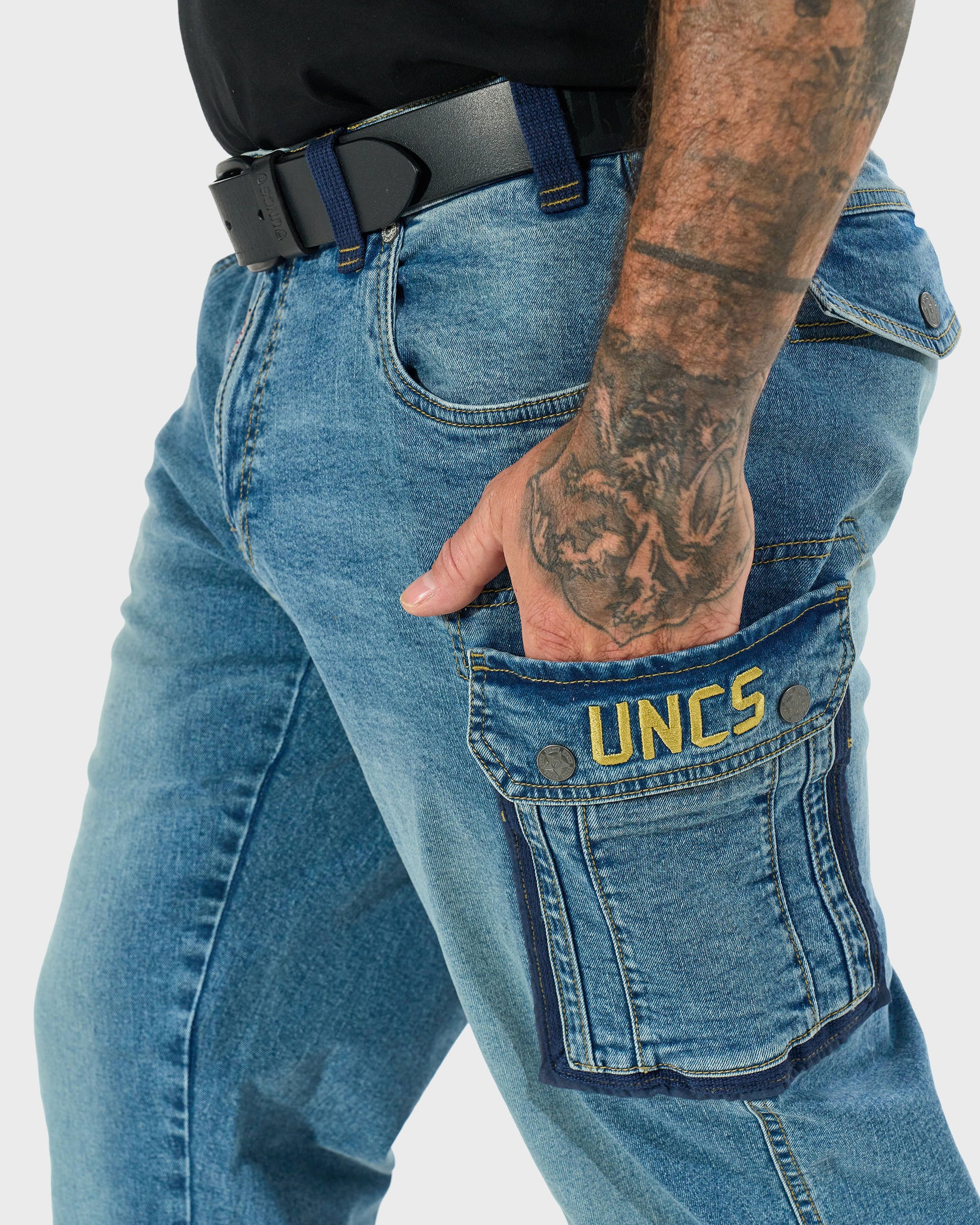 Férfi nadrág SCOTT II LIGHT BLUE