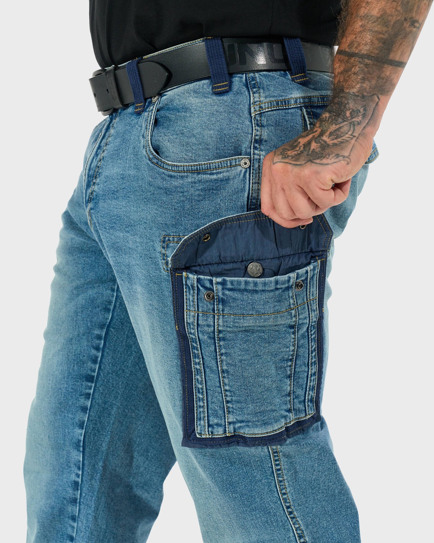 Férfi nadrág SCOTT II LIGHT BLUE